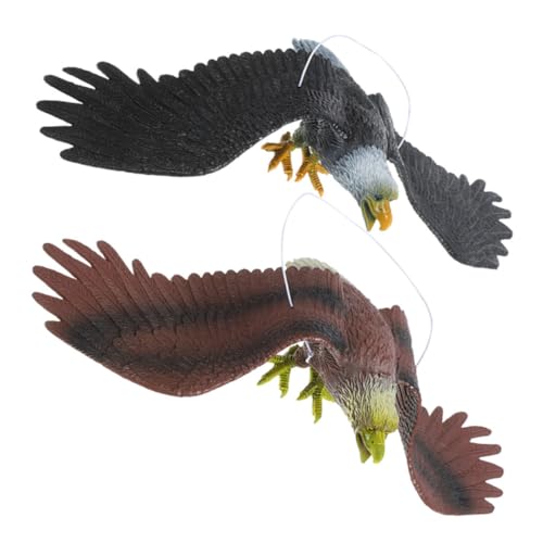 Aigles simulés figurines de jardin modèles réalistes de qualité - 7
