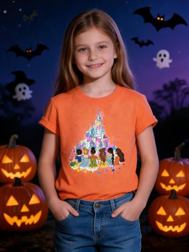Image of Magical Shirt for Girl: Magic Kingdom Prinecess Tshirt Princess Shirts Youth Girls Cute Family Vacation Trip Tee