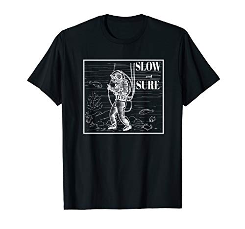 Deep Sea Diver T Shirt Scuba Diving Ocean Hard Hat Diver