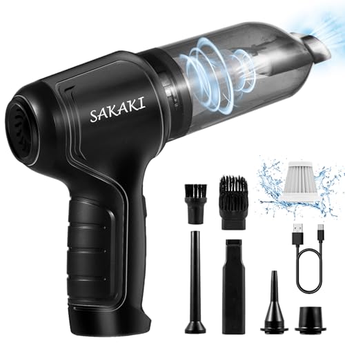 Handheld Vacuum Cleaner 14000Pa Cordless Portable Mini Car Vacuum 120W Power Strong Suction Blowing...