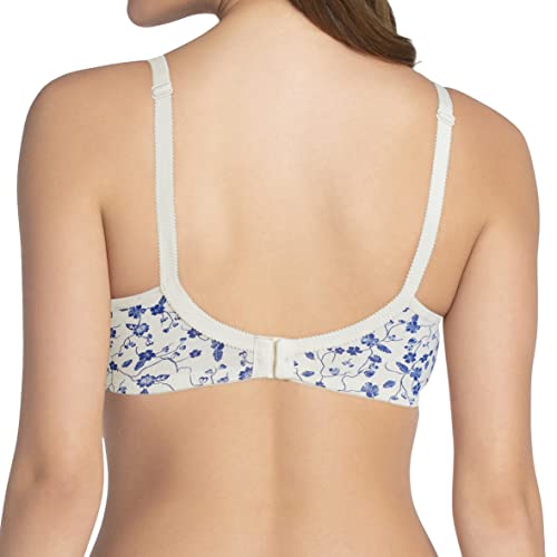 Image of Amante Women's Side Support Shaper Non-Padded Non-Wired Full Coverage Cotton Bra | Seamless Cups | Moisture-Wicking Fabric | High Support Everyday Bra