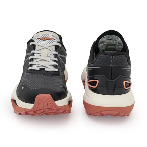 Image of Red Tape Men's Sneakers Black Grey Mesh TPU Round Toe Lace-Up