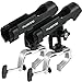 PLUSINNO Fishing Boat Rods Holder with Large Clamp Opening 360 Degree Adjustable Fishing Rod Racks Folding Holder (2 Pack)