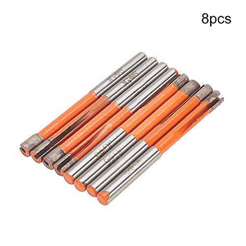 Brocas diamante 6mm x10 para mármol y granito miniatura 4