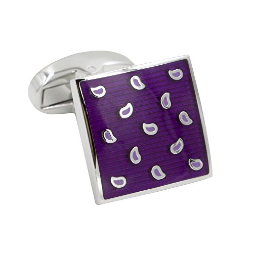 Gemelos tear drop púrpura para hombre miniatura 4