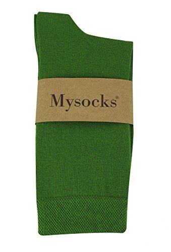 Image of Mysocks Unisex Extra Fine Combed Cotton Crew Socks |5 Pairs Set | Seamless Toe | Make Your Steps Enjoyable