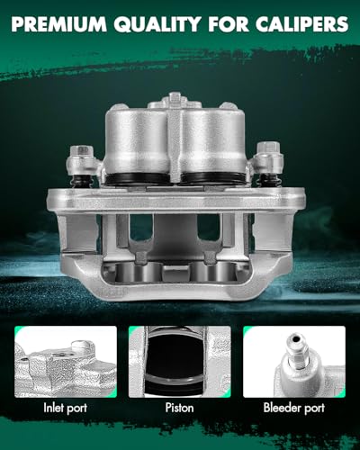 Image of SCITOO 18B5027AS Front Right Passenger Side Brake Caliper Fits For Ford For Edge 2010-2014,For Lincoln For MKX 2011-2015,For Mazda For CX-9 2007-2015, With Bracket,1PC