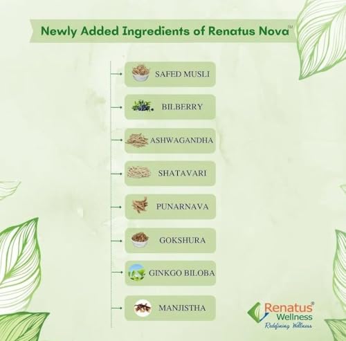 Image of Herbal Nova 120 capsule ayurvedic with12 natural ingredients (PACK OF 1)