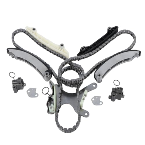 Autodevil Timing Chain Kit 3.7L Fit for Grand Cherokee 2005–2010 for Liberty 2002–2012 for Commander 06–10 for Ram 1500 02-10 for Durango 04–09 for Dakota/Nitro/Raider Car Engine Time Repair Parts
