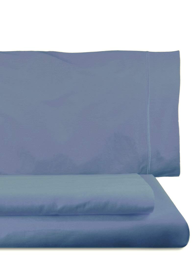 Lasa Royal - Set of duvet cover, 240 x 260 cm, fitted sheet, 158 x 200 cm, 2 pillow case, 45 x 85 cm, sea blue color