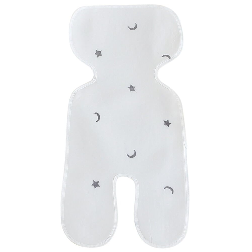 Baby Stroller Car Seat Seat Liner for Jogger, Bouncer | Summer Breathable Pure Cotton Thick Cushion | Summer Cold Natural Ramie Mat for Newborns, Infants, and Toddlers, Type 6