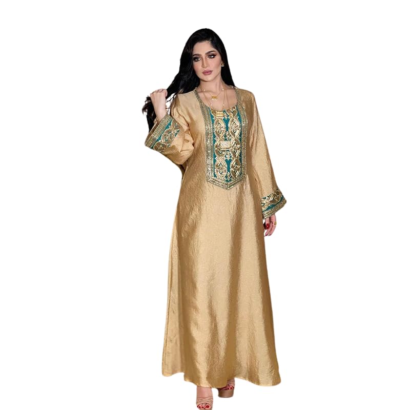 Djellaba Femme Qualité Premium - Caftan 1 Pièce - Sublime Djellaba Portable Comme Une Abaya
