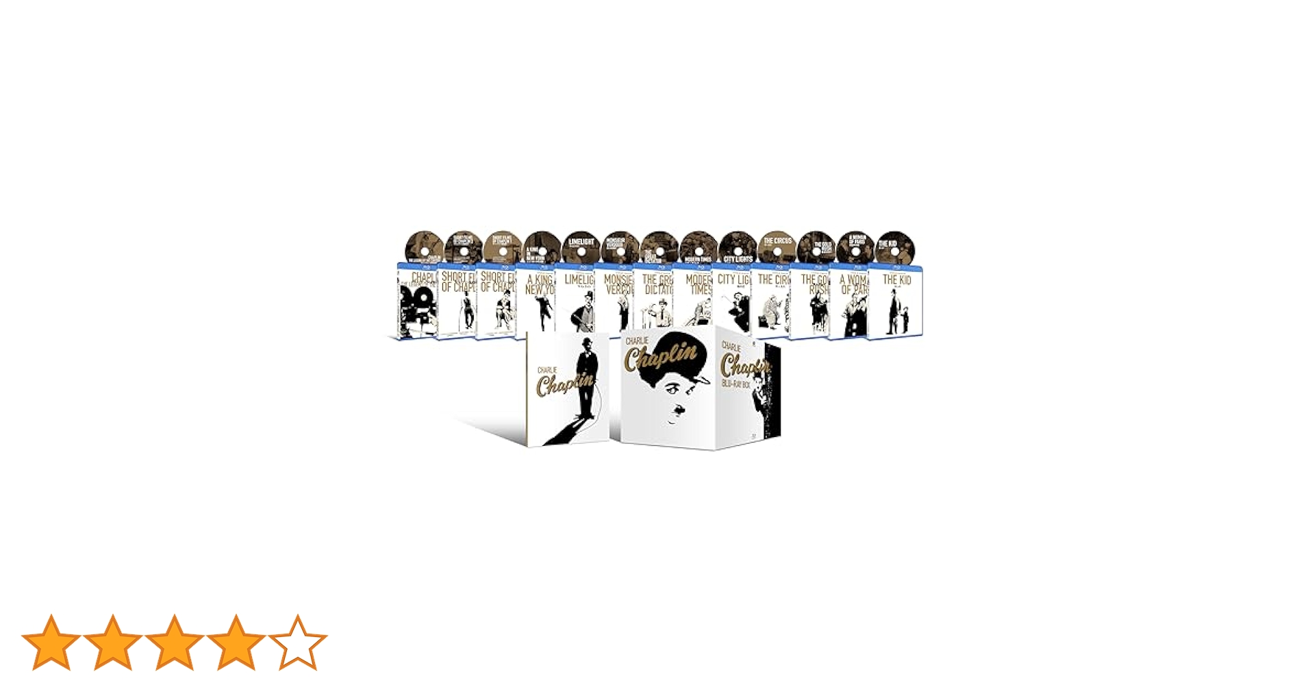 チャップリンBlU‐RAY BOX チャップリン Blu-ray BOX | HMV&BOOKS online - DAXA-5092