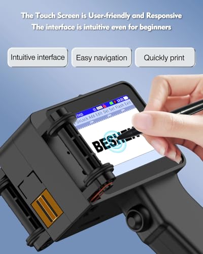 Mini-imprimante à jet d'encre portable pour codage industriel d'étiquette - 3