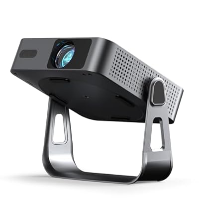?Officially-Licensed APP & Native 1080P?Thinnest 1.81" Smart Mini Projector with WiFi and Bluetooth, Auto Focus & Keystone Portable Outdoor Projector, VOPLLS 4K Support Home Movie Projector