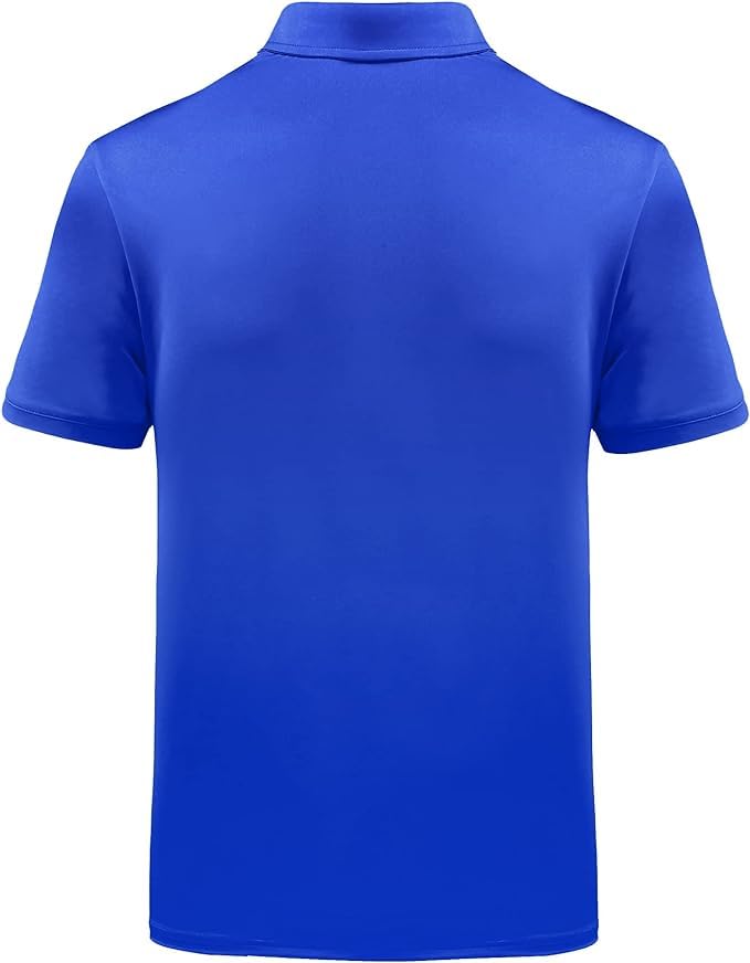 Image of ZITY Golf Polo Shirts for Men Short Sleeve UPF 50+ Athletic Tennis T-Shirt