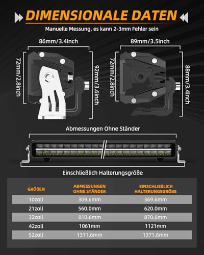 Barra de luces LED CO LIGHT para evitar accidentes nocturnos en rutas oscuras 5