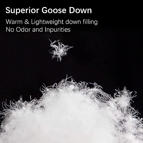 Tofern Winter Down Bomber Hat With Ear Flaps Warm Trapper Ushanka Aviator Cap For Men & Women, Modern Fashion Outdoor Hats Black #TOP1