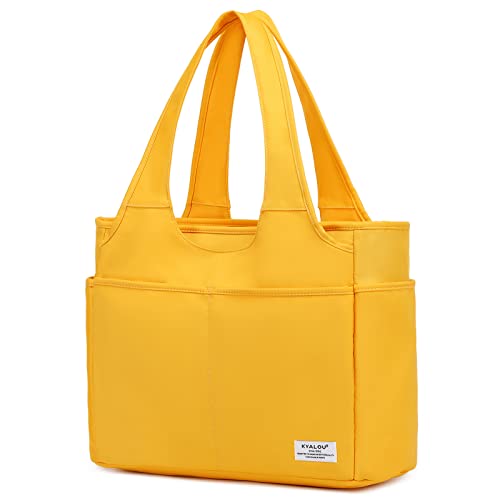 Image of KYALOU Utility Large Tote Bag, Women Casual Shoulder Bags for Work School Gym Beach Travel Shopping Grocery | Utility