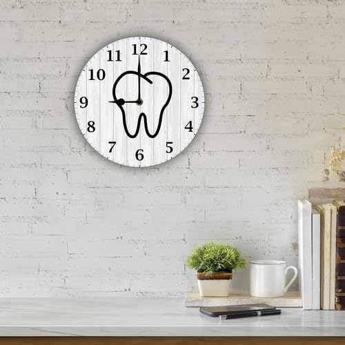 TYmall-Non Ticking Dental Wall Clock for Kids