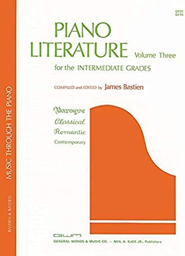 GP20 - Piano Literature - Volume 3 - Bastien