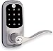 Yale Real Living Keyless Touchscreen Lever Lock in Satin Nickel (Standalone) (YRL220-NR-619)