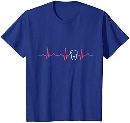 Heartbeat Funny Tooth Dental Hygienist | Dentist T-Shirt