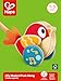 Hape Lilly Musical Push Along | Wooden Push Along Baby Walking Bird, Playful Kids Toy with Detachable Stick, Multicolor, 22.05 Inch
