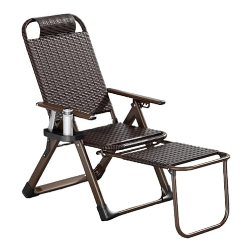 Rich Iron Tragbarer Campingstuhl, verstellbar, Zero Gravity Stühle,...
