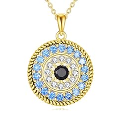 Gold-Evil Eye Necklace