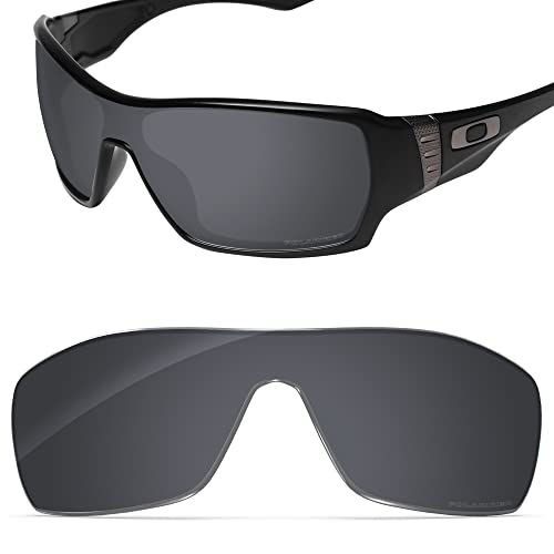 Image of Performance Replacement Lenses Compatible with Oakley Offshoot OO9190 Polycarbonate Polarized Etched-Sport Black