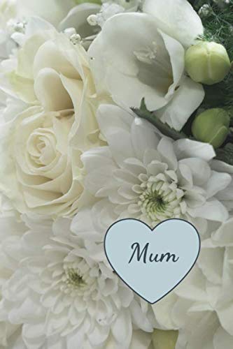 Mums notebook: Mums notebook 6x10cm 100 pages squared paper, this pretty matte A5 journal, notebook, notepad, perfect for to do lists, a small book ... reduce stress, create calm and abundance.