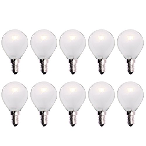 10 x Ampoules sphériques à incandescence Mat 7 W E14 7 W Ampoules à incandescence Cover