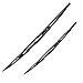 Price comparison product image Windscreen Wiper Front for E39 96-05 - OTUAYAUTO Wiper Blades Set 650 mm/550 mm