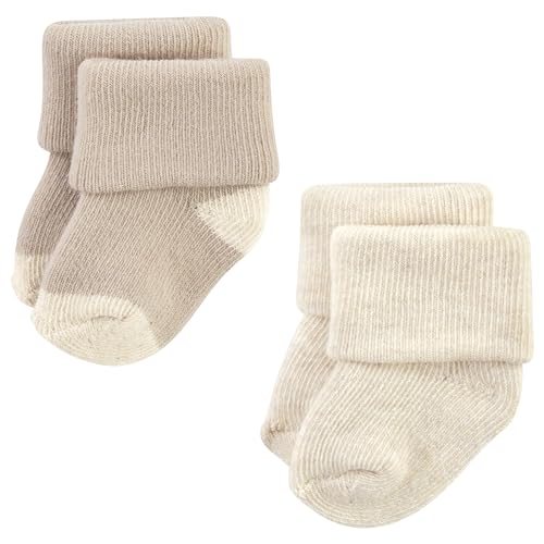 Image of Hudson Baby Baby 8-pack Cotton Rich Newborn and Terry Socks