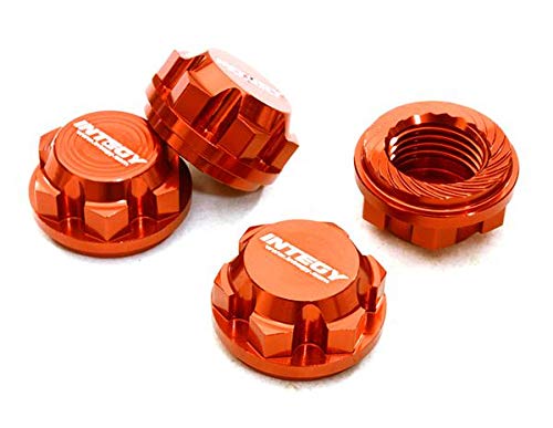 Integy RC Upgrades for Traxxas X-Maxx, Billet Machined 17mm Hex Wheel Nuts (4) for Traxxas X-Maxx 4X4