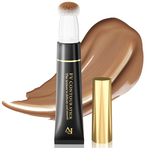 FV Contorno Liquido, Contorno Maquillaje, Contouring Maquillaje Barra, Contouring Stick, Bronzer Liquido Apto Para Pieles Claras/Medias, Larga Duración, Ligero, 13g, Brown