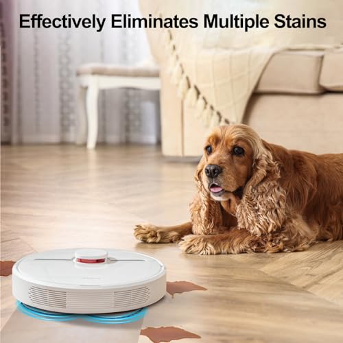 Image of 12 Pack Mop Cloth Pads for Dreame L40 Ultra /Mova P10 Pro Ultra / L10s Ultra Gen 2 / X40 Ultra /X50 Ultra / E30 Ultra / P50 Pro Ultra Robot Vacuum, Wet Mopping Pad Reusable Floor Cleaning Accessories