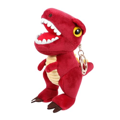 TOYMYTOY かわいいぬいぐるみ恐竜キーホルダー 柔らかい素材のペンダント 車の鍵ホルダー バッグ飾り 男女兼用 おしゃれアクセサリー
