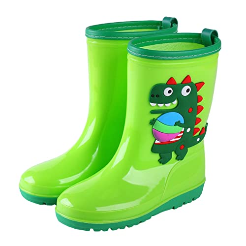 sfdgfhyf Kids Rain Boots Toddler Rain Shoes Children 𝐰aterproof Boots for Boys and Girls Infant Rainboots