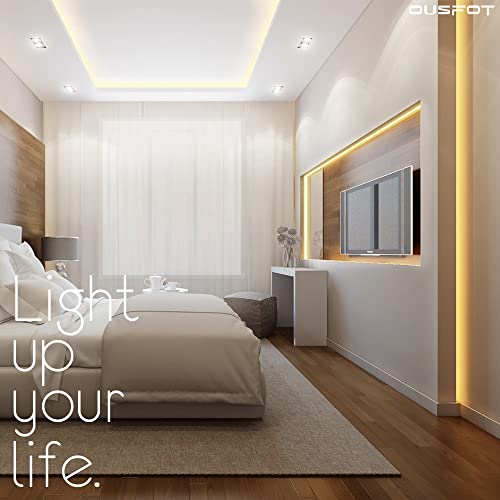 Ousfot Led Strip Lights 16.4 Feet With 44-Keys Remote Control 5050 Smd Timing 6 Modes Color Changing Rgb Led Lights For Bedroom Tv Backlight Kitchen Bar Home Decoration (Multi-Colored) #TOP7