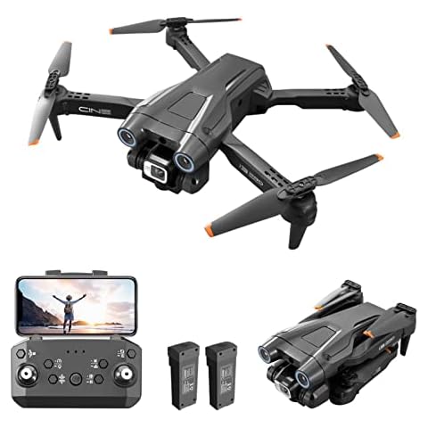 I3 PRO Drone with Camera for Adults 1080P HD FPV Camera, Drone for Beginners with Altitude Hold, One Key Landing, Obstacle Avoidance, Optical Flow Hover, Headless Mode, 3D Flips, 2 Modular Batteries Cover