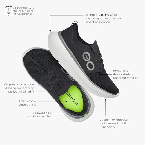 OOFOS OOmy Stride Recovery Shoe - Men’s4