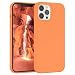 Produktbild EAZY CASE Premium Silikon Handyhülle kompatibel mit iPhone 12 Pro Max, Slimcover mit Kameraschutz und Innenfutter, Silikonhülle, Schutzhülle, Bumper, Handy Case, Hülle, Softcase, Orange