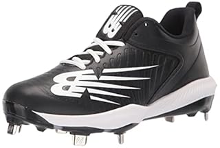 New Balance Women's FuelCell Fuse V3 Turf-Trainer Softball Shoe, Black/White, 9