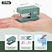 M&G Green Morandi Mini Desktop Stapler, 20 Sheet Capacity, 50 Staple, Modern Style
