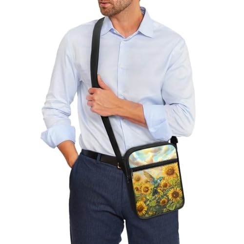 Messenger Bag Womens Shoulder Bag Mens Zipper Work Office Bag Briefcases Wallet Purse for Travelling Daily3