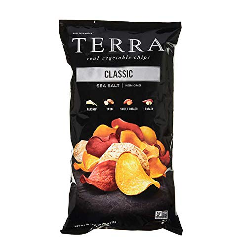 Terra Classic Blend Of Real Veggie Chips With Sea Salt, Kosher/Nongmo - 18 Oz. #TOP25