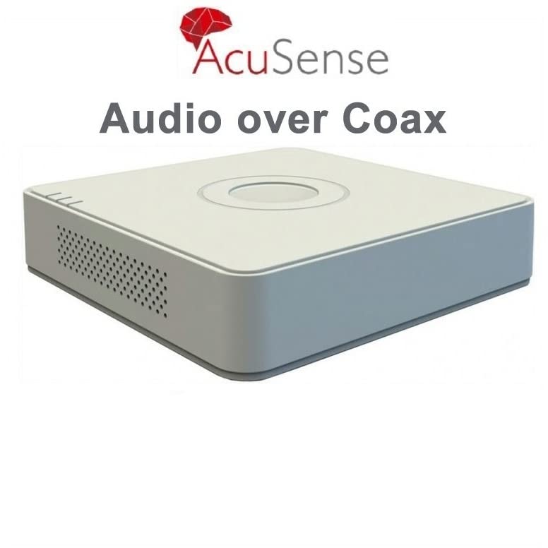 HIKVISION AcuSense Audio over Coax feature