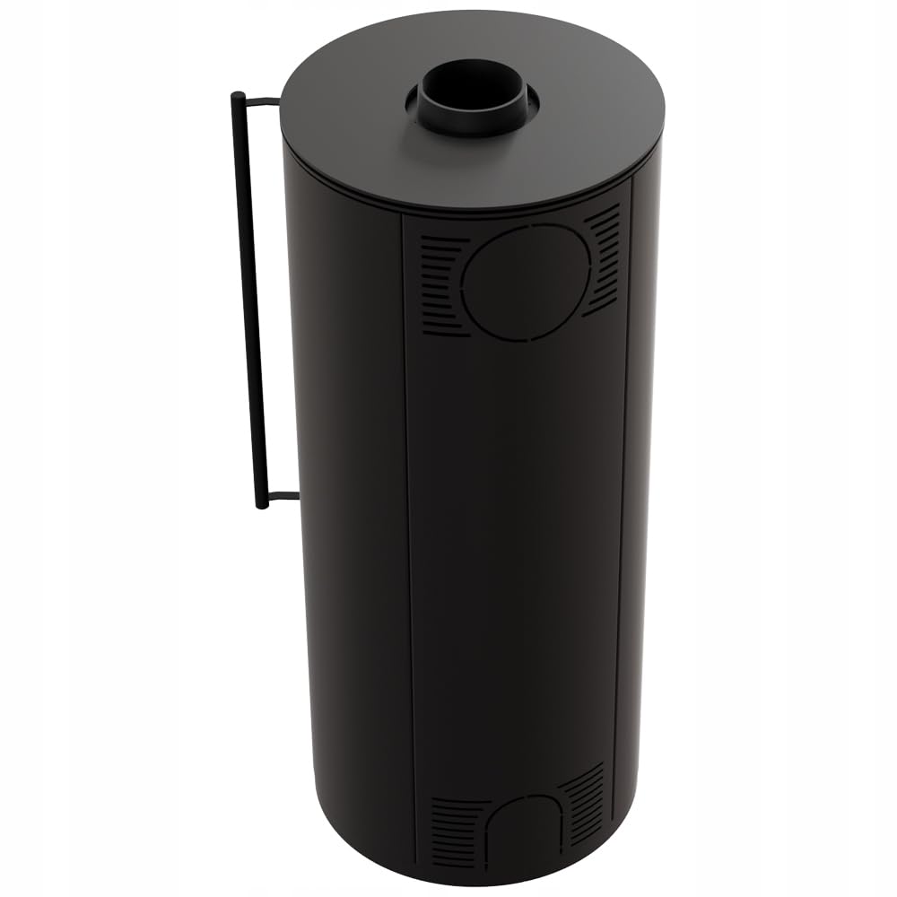 KRATKI Stufa a legna in acciaio SVEN 7 kW Ø150 A Ecodesign alta efficienza